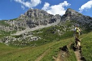 87 Salendo al Passo di Val Vedra